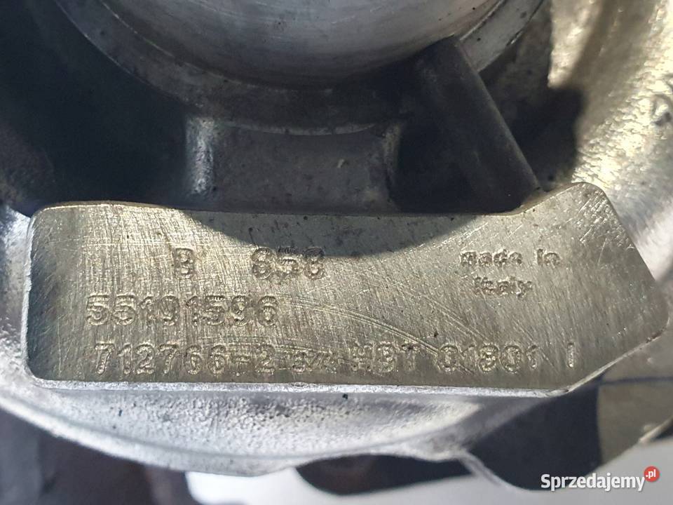 TURBOSPRĘŻARKA Alfa Romeo 147 19 JTD turbo lubelskie Chełm