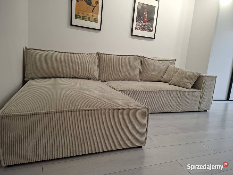 Narożnik z funkcją spania nowoczesny stan Gniezno