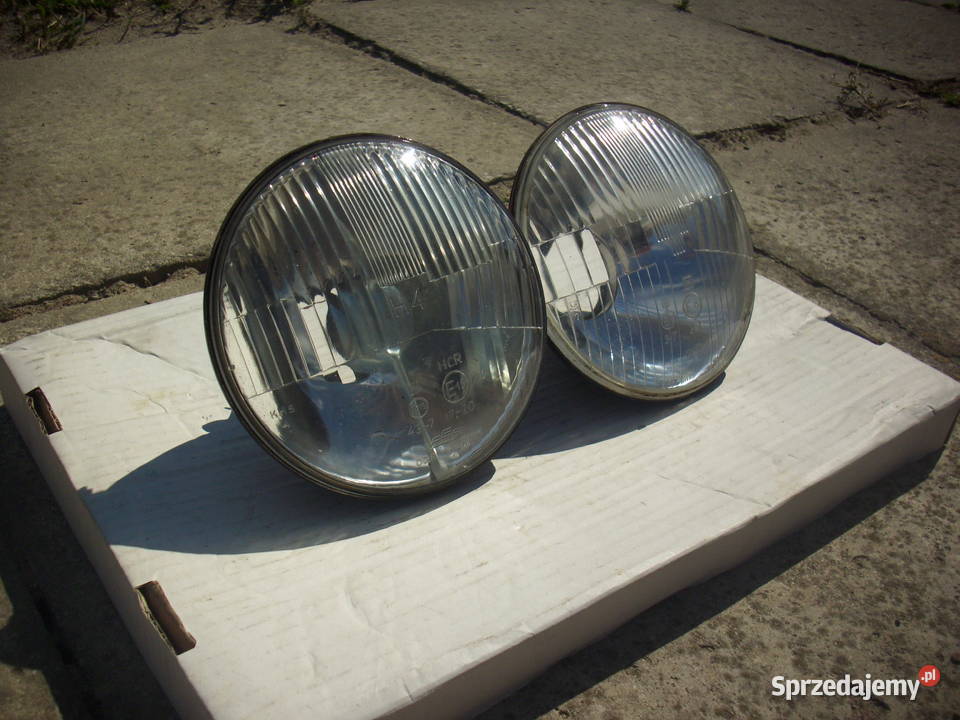 Lampa reflektor przód FSO Fiat 125p Polonez itp lampy przednie świętokrzyskie Kielce