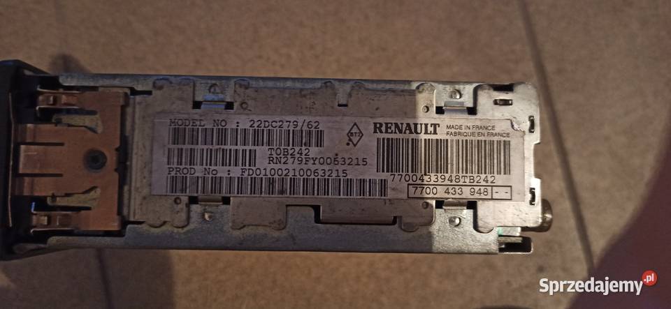 Radio tuner list CD Renault Laguna 1 Łask