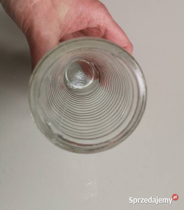 Wazon Huta szkła Prądniczanka PRL vintage Porcelana i szkło