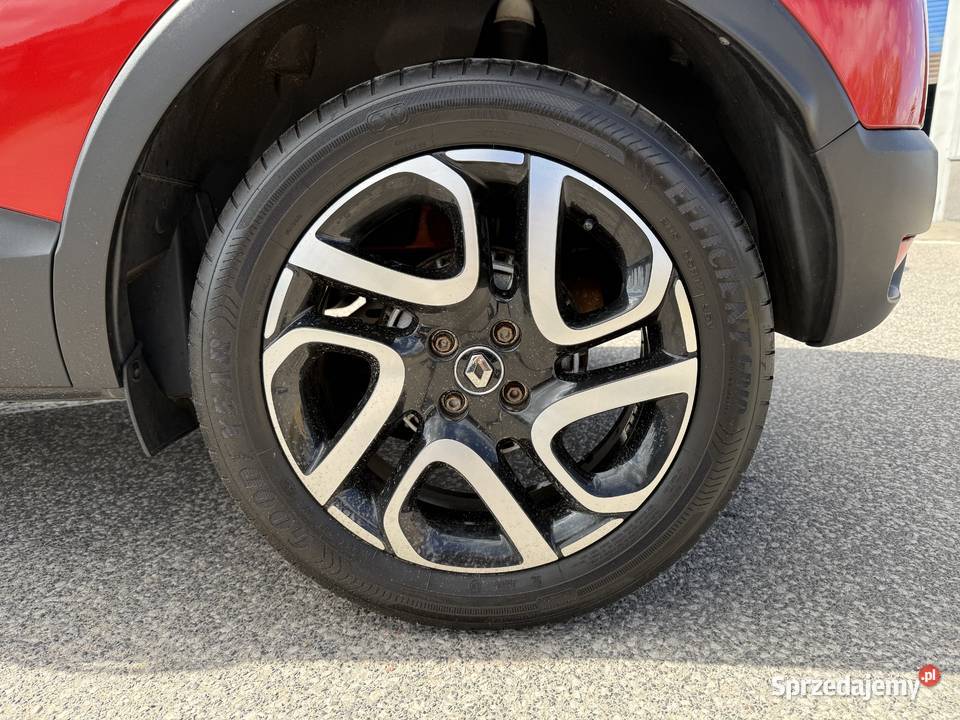 Renault Captur 12 BENZYNA Automat Nawigacja czerwony Konin