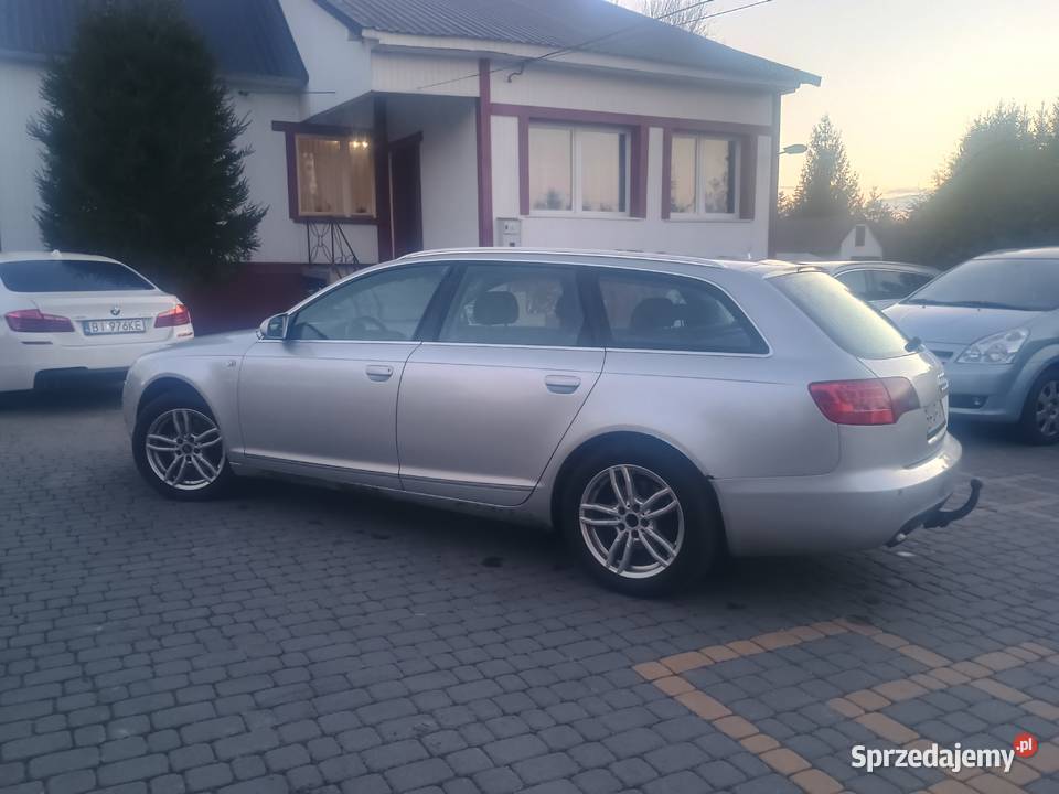 Audi A6 C6 Quatro kombi 27tdi 200 na zwykłym nieuszkodzony podlaskie sprzedam