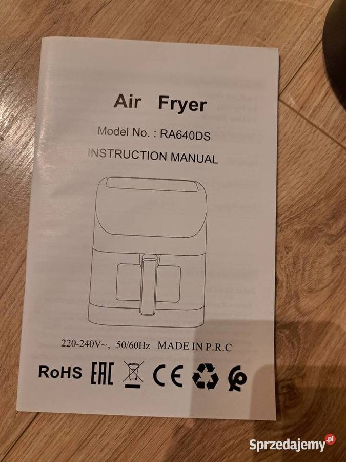 Nowa Frytkownica Beztłuszczowa XXL 8 l z łódzkie Łódź