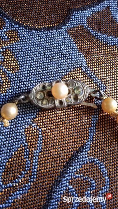 WIEKOWE DOJRZAŁE HERBACIANE PERŁY W NASZYJNIKU Piła