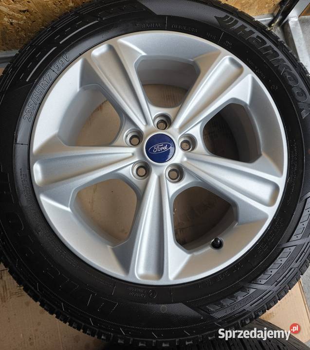 Alufelgi Ford 17 5x108 z czujnikami cisnienia wielkopolskie Brudzew