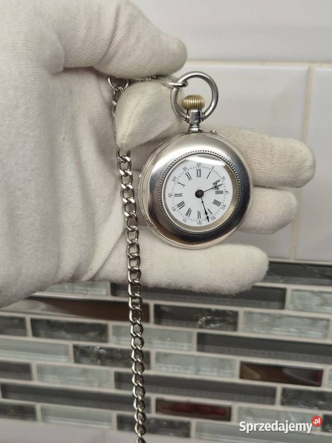 Antyk zegarek kieszonkowy Remontoir Chorzów