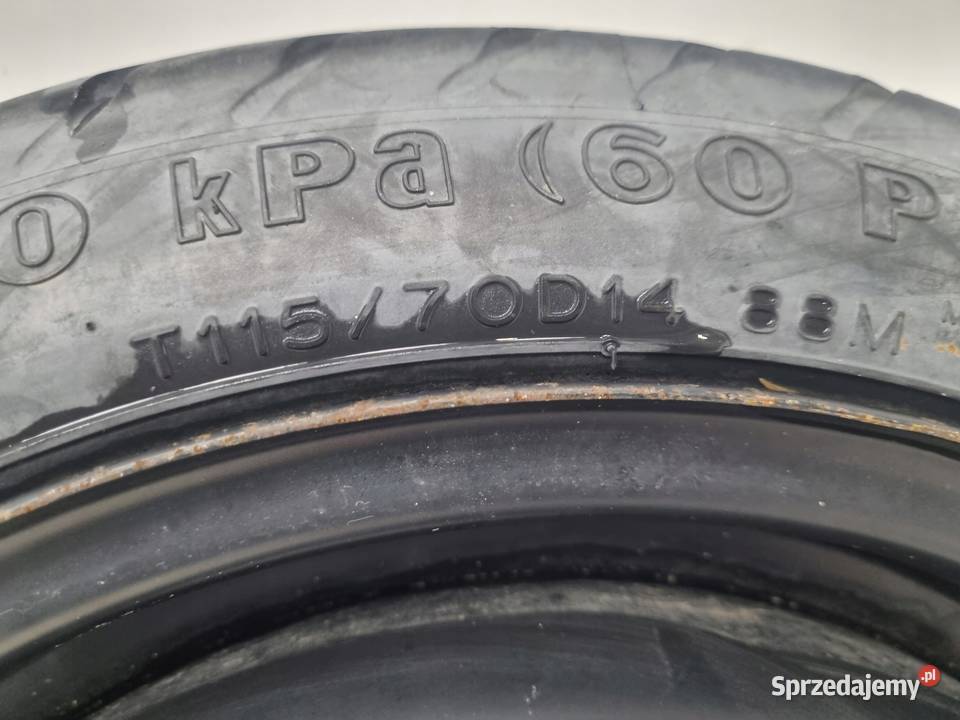KOŁO DOJAZDOWE Toyota Yaris I dojazdówka 11570