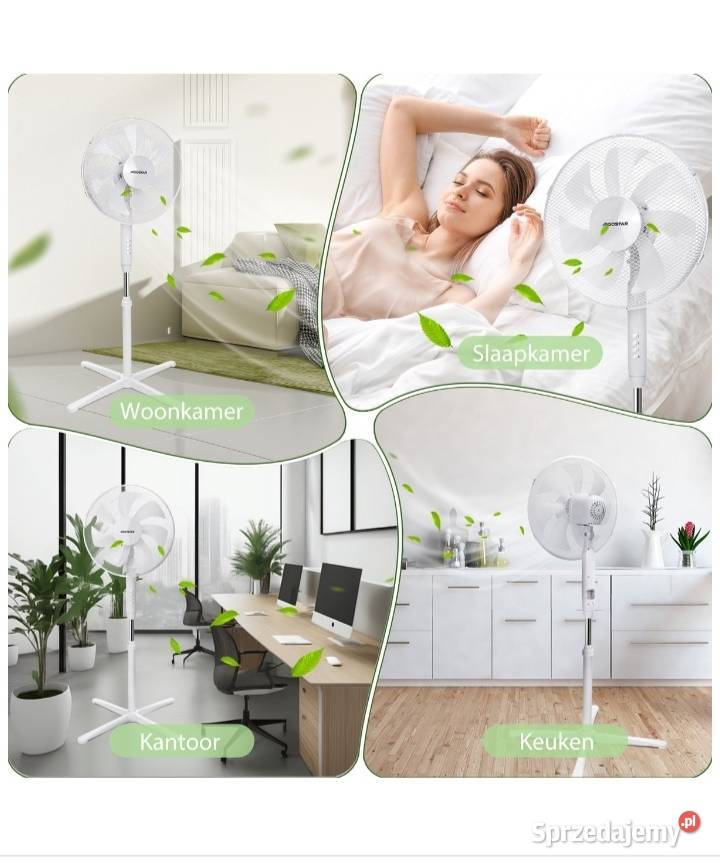 Wentylator oscylacyjny stojący 60W