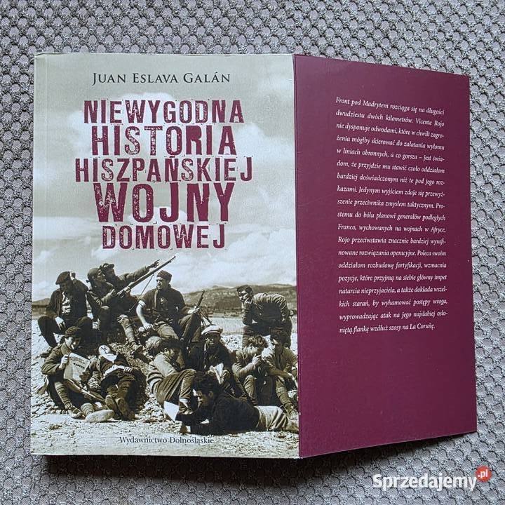 nowa Niewygodna historia hiszpańskiej wojny małopolskie Kraków