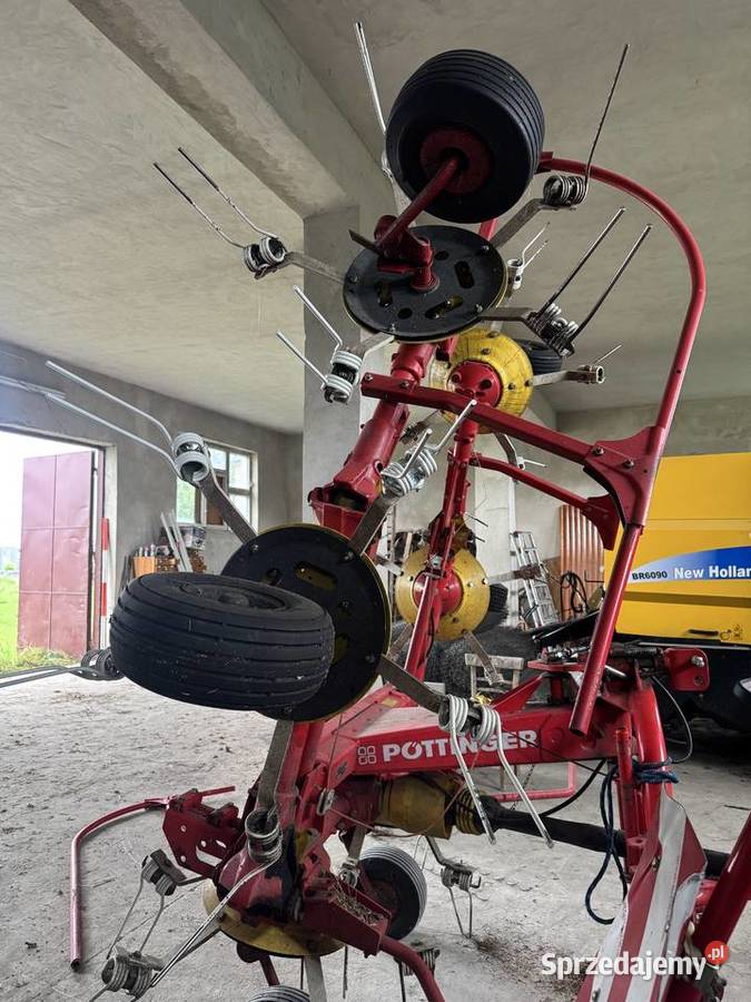 Przetrząsacz Pottinger HIT 610 N przewracarka Porosły-Kolonia