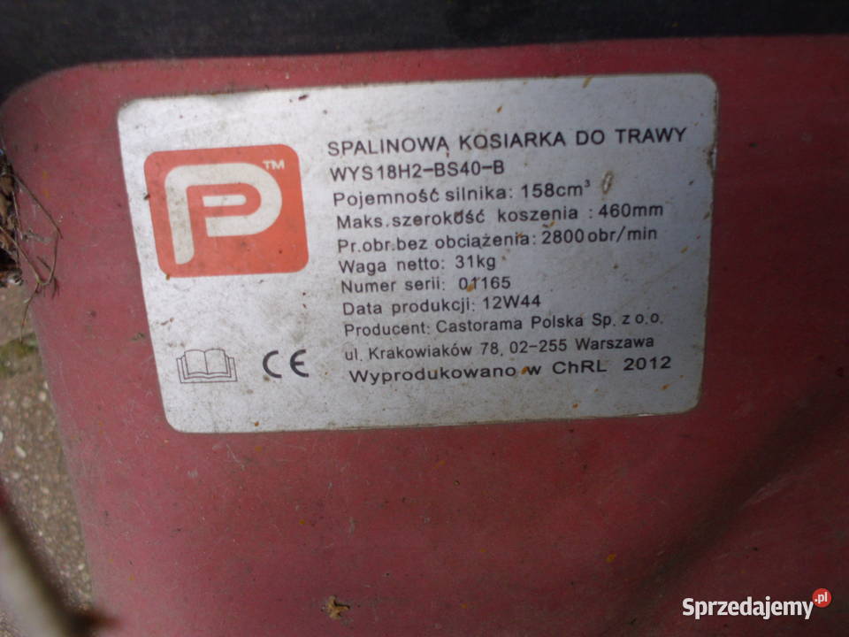 Laweta do kosiarki spalinowej rama obudowa Gdańsk