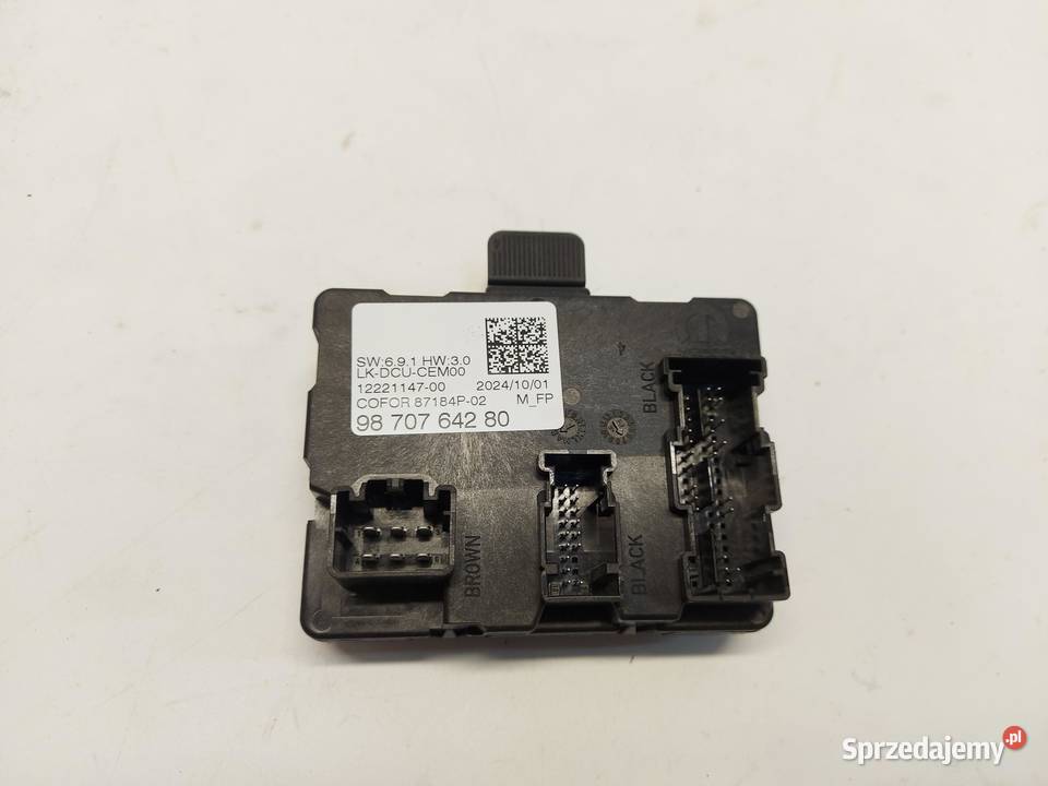 OPEL Grandland II 2024 Moduł sterownik drzwi