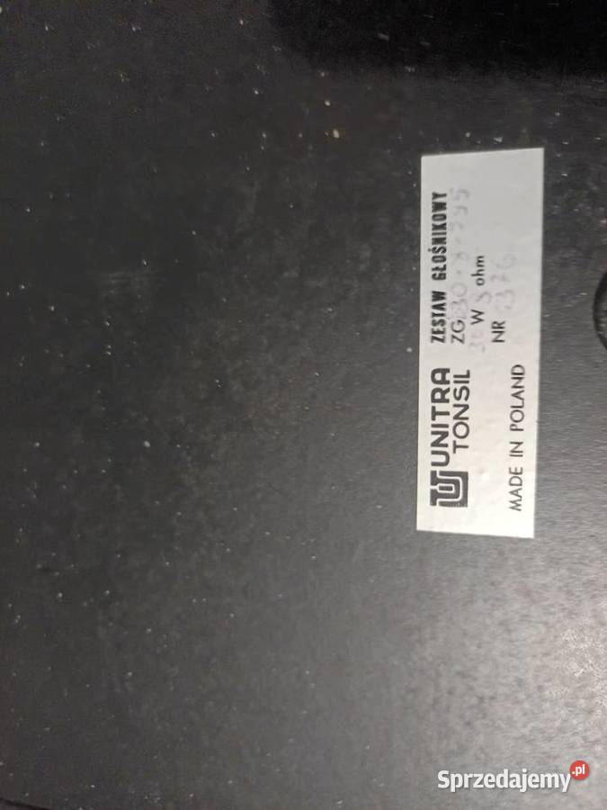 Głośniki Unitra Tonsil i inne Tychy