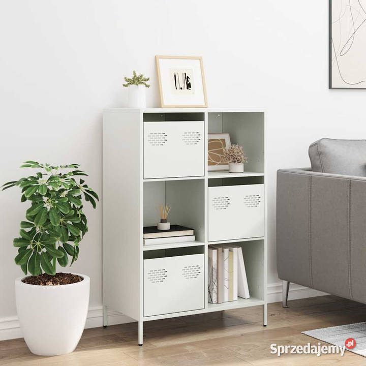 Szafka biała 68x39x1035 stal WM851411