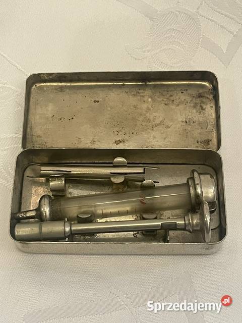 Zestaw strzykawek medycznych Luftwaffe III małopolskie Kraków