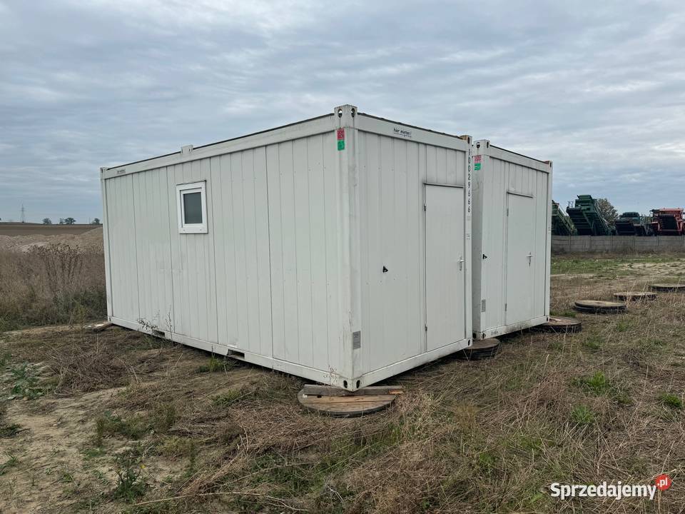 Kontenery socjalne sanitarne biurowe modułowe