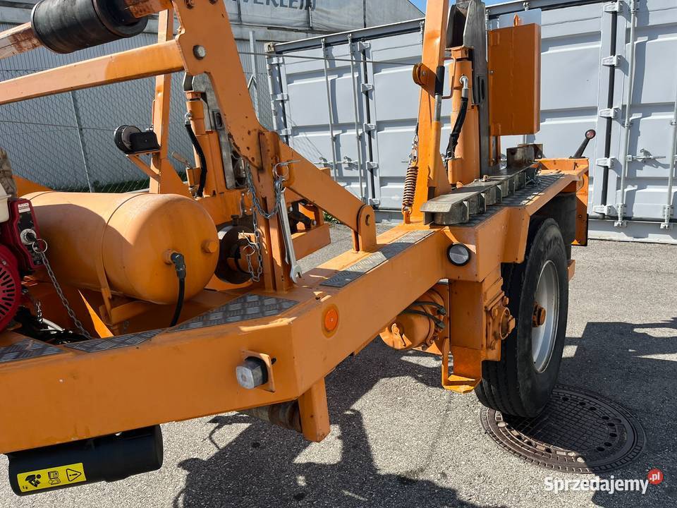 Przyczepa kablowa SANTER T6080TR 6 tonowa napęd Lubin