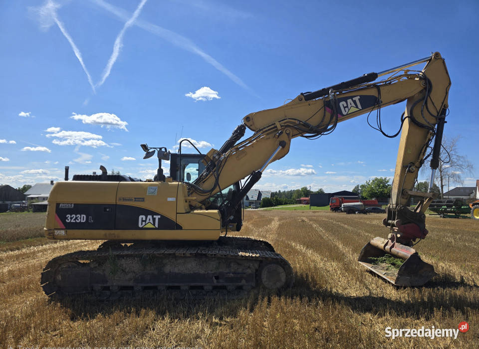 Koparka gąsienicowa CAT 323D L 257 t łyżka podlaskie Kuków