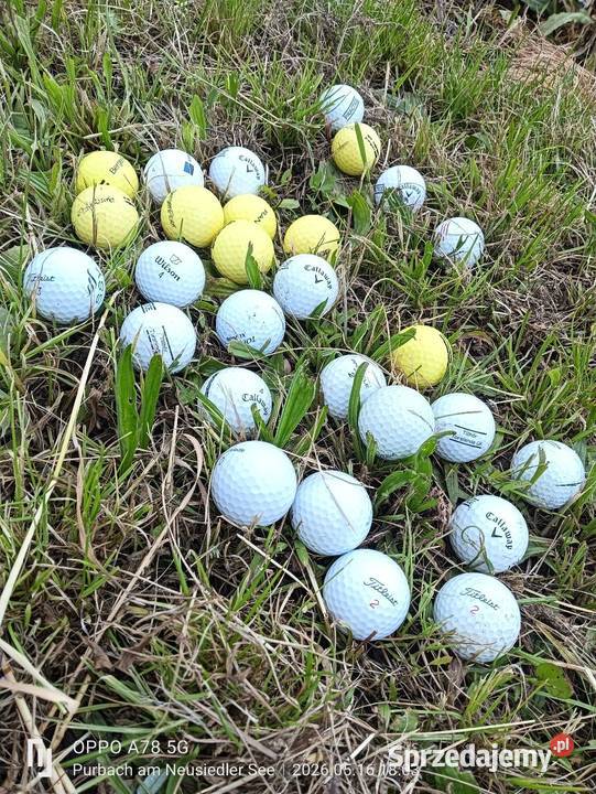 Piłeczki golfowe używane Sport i Wypoczynek Tarnów sprzedam