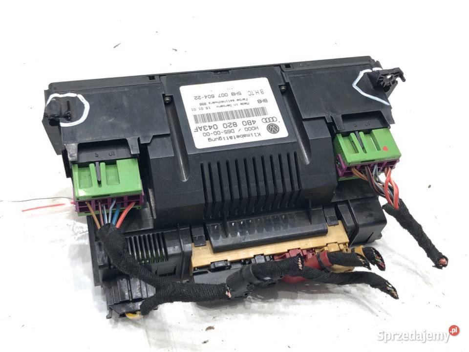 PANEL STEROWANIA NAWIEWU AUDI A6 C5 4B0820043AF Panele sterowania, przełączniki