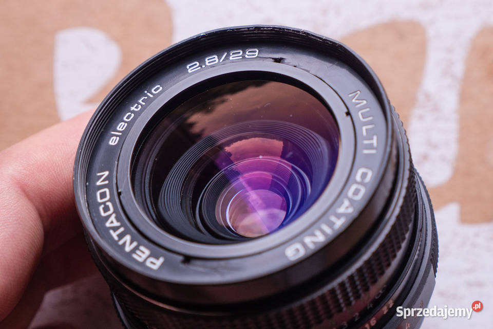 Obiektyw Pentacon electtric 29mm f28 MC M42 Szramowo sprzedam