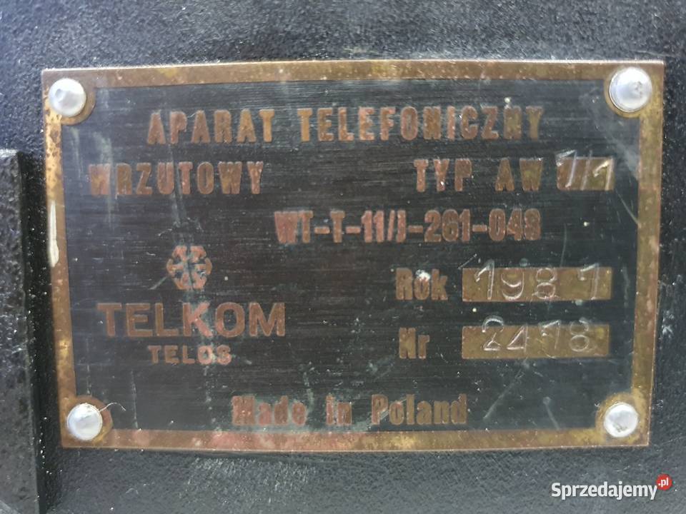 Telefon aparat telefoniczny automat wrzutowy Solnica sprzedam