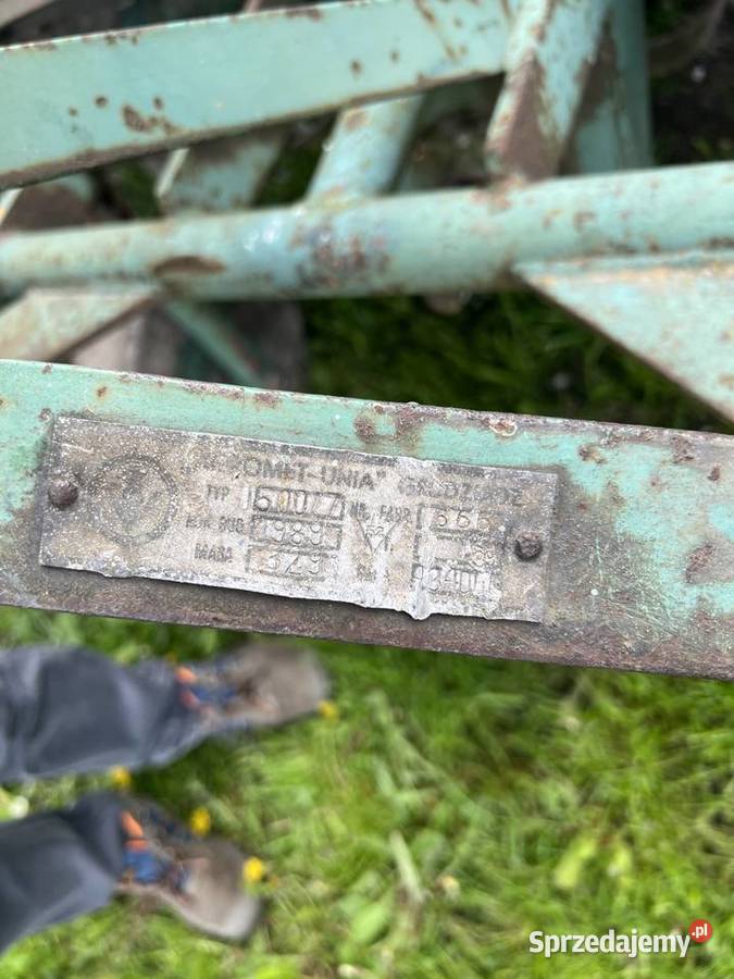 Glebogryzarka Unia Grudziądz 2 metry Romanówka sprzedam