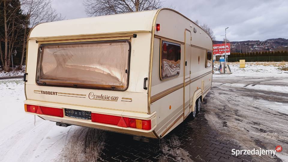 Przyczepa kempingowa campingowa kemping OKAZJA Tabbert śląskie Międzybrodzie Bialskie