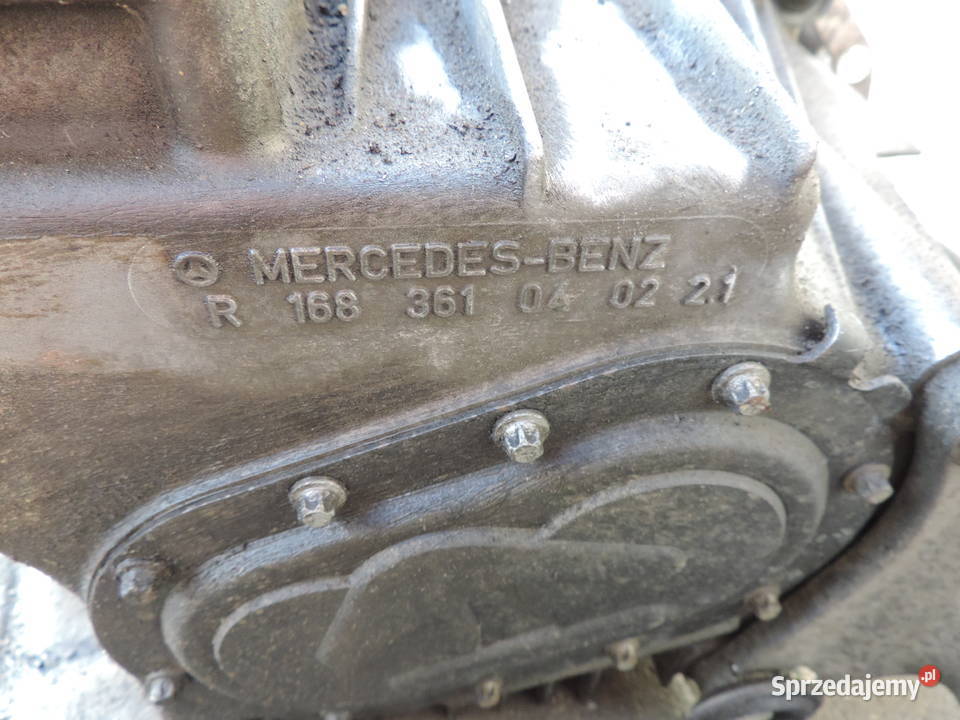 SKRZYNIA BIEGÓW MERCEDES W168 A KLASA 14 Rok produkcji 2000 Nowy Sącz
