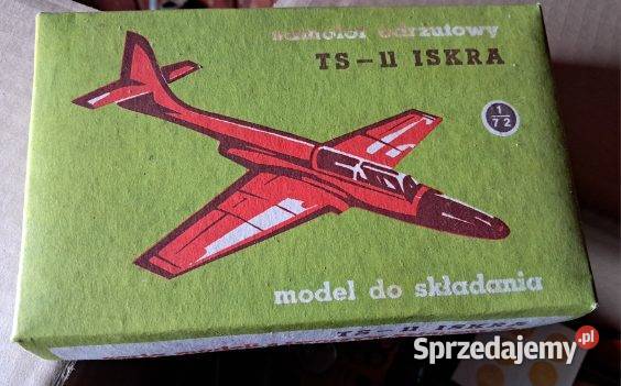Modele samolotów do sklejania PRL podlaskie Białystok