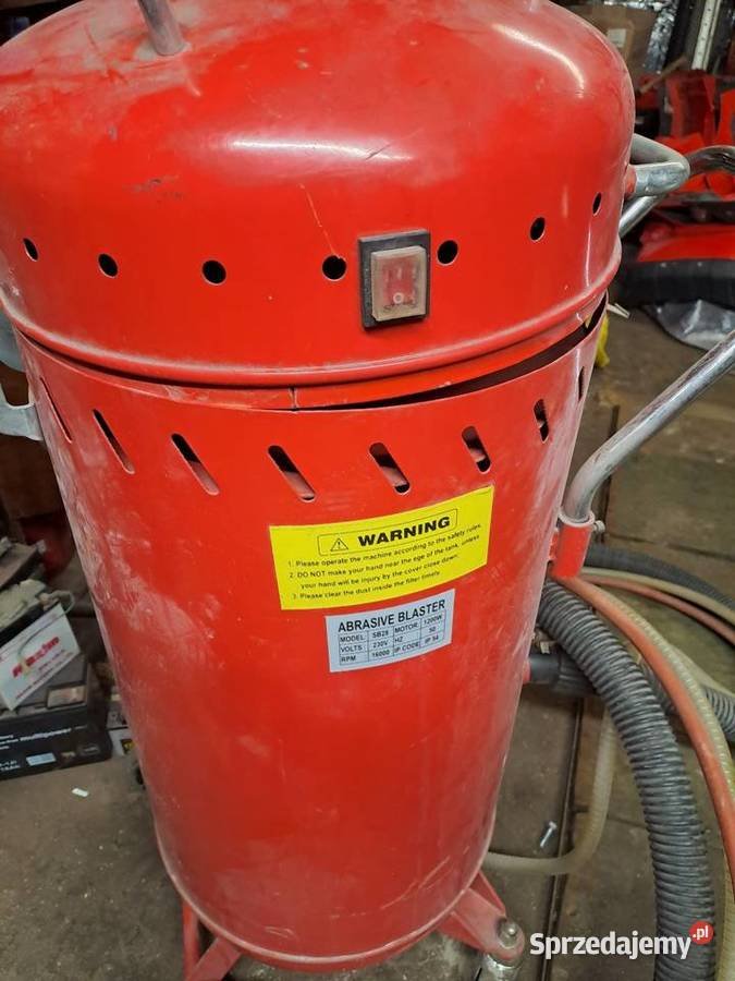 Sprzedam piaskarke mobilną mazowieckie Bujak sprzedam