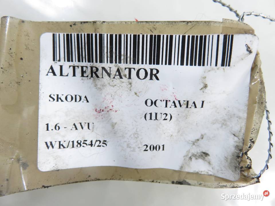ALTERNATOR SKODA OCTAVIA I 16 038903018A