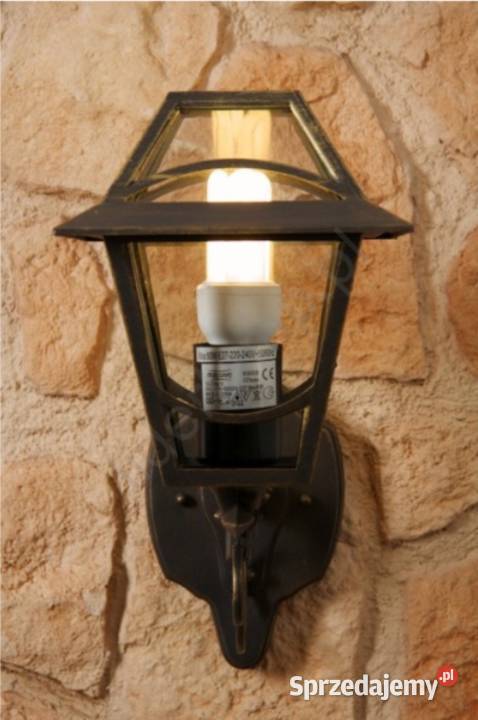 Dekoracyjna lampa latarnia oświetlenie lampion Poraj