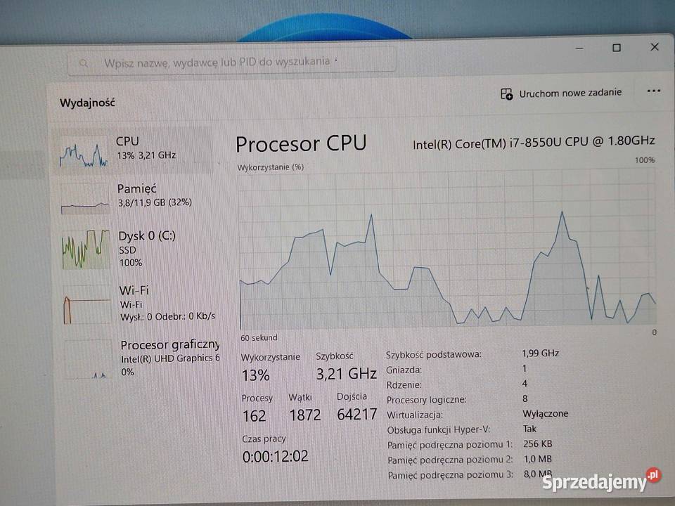 Laptop HP Pavilion ekran 15dotykowy dysk SSD HP/Compaq Poznań