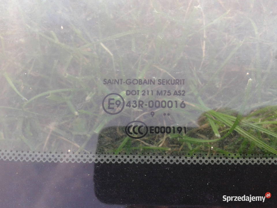 SZYBA DRZWI PRAWYCH PRZESÓWNYCH BERLINGO III Karoseria lubelskie Chełm