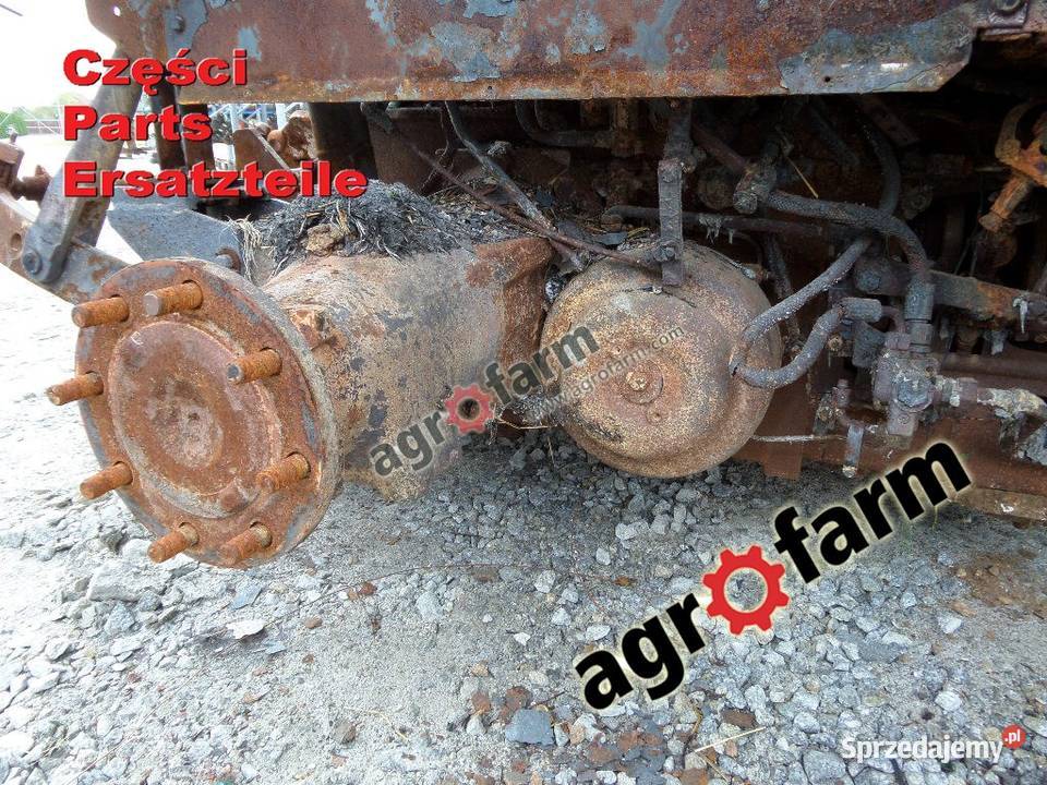 Deutz DX 450 części skrzynia biegów silnik oś Byków