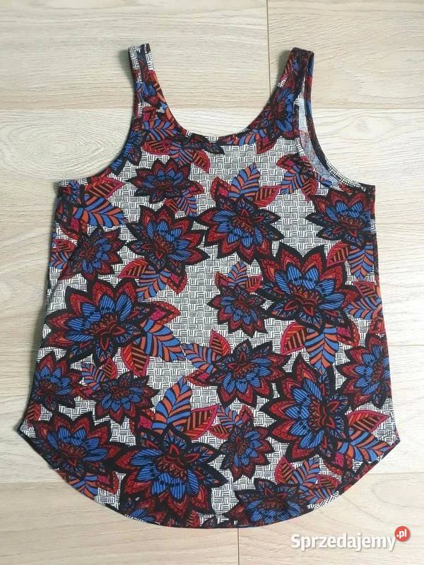 Kolorowa bluzka koszulka na ramiączkach Odzież damska małopolskie Kraków