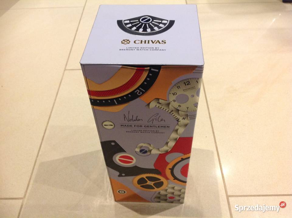 Piękna Kolekcjonerska Puszka CHIVAS REGAL 12 Kolekcje Nowa Sól