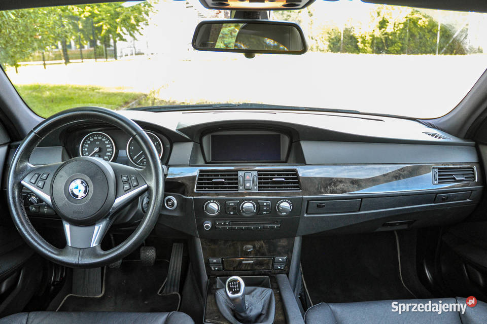 BMW Seria 5 2009 r Lift Skóry dolnośląskie Wrocław