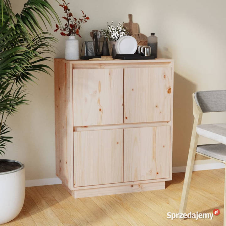 Szafka 60 x 34 x 75 lite drewno sosnowe WM813375 mazowieckie Warszawa sprzedam