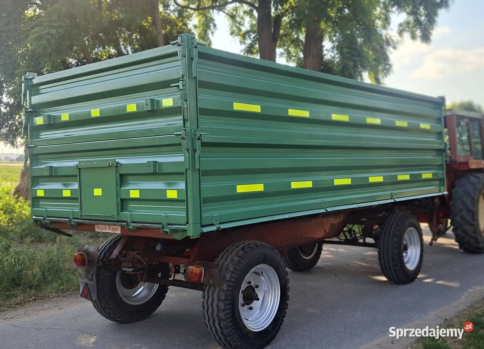 Przyczepa wywrotka 3 stronna Reisch RD80 8 ton nieuszkodzony łódzkie