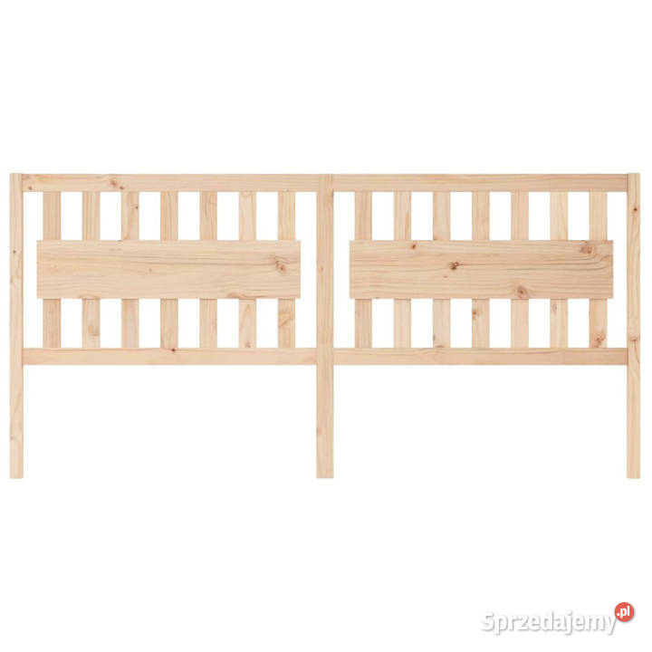 Wezgłowie łóżka 2055x4x100 lite drewno sosnowe