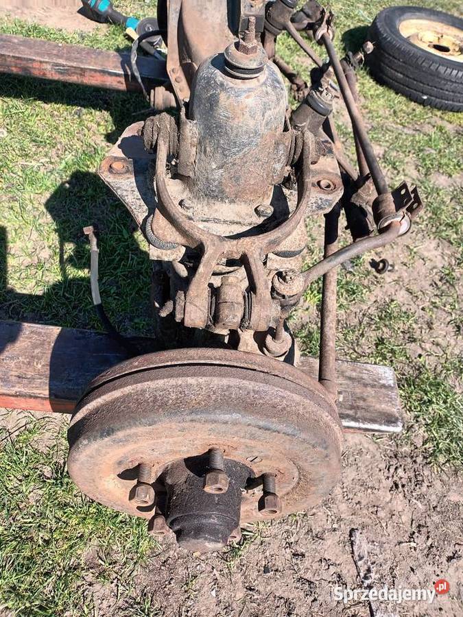 Zawieszenie przednie belka zuk kompletne dostawcze Nisko