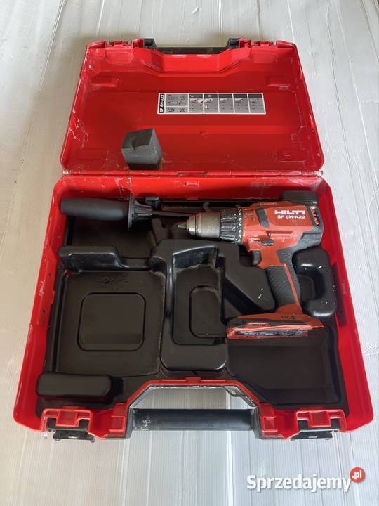 Wiertarko wkrętarka z udarem Hilti SF 6A22 podlaskie Janów