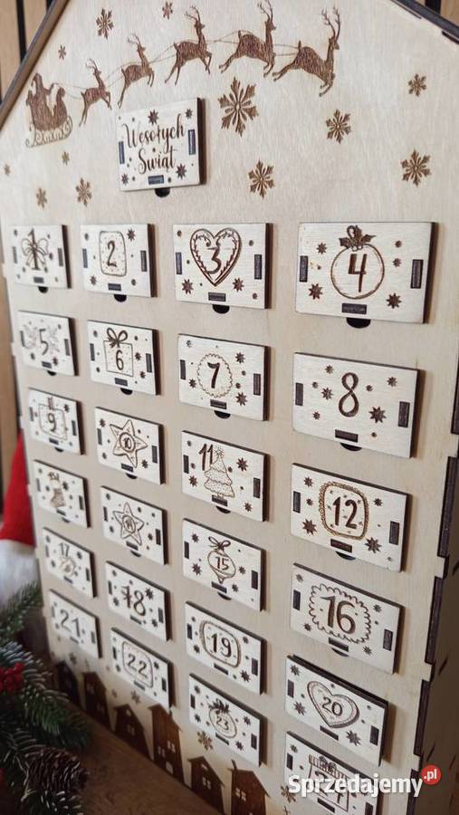 Kalendarz adwentowy DOMEK Bełchatów sprzedam