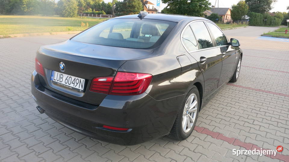 BMW 5 F10 lift 518d super stan serwis Niemce sprzedam