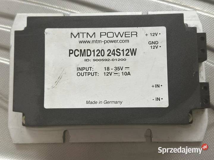 PCMD120 24S12W przetwornica napięcia 1835V na Antonie