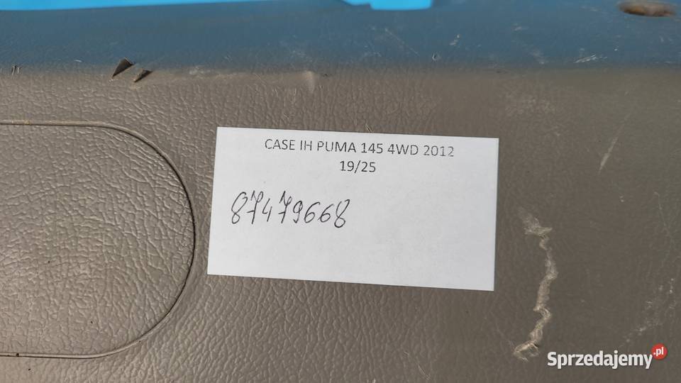 CASE IH PUMA 145 12r OSŁONA PANEL 87479668 Kabina i karoseria Kolno
