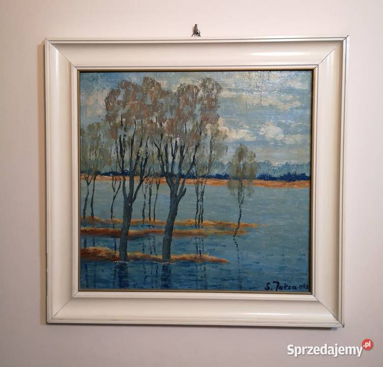 Rolewisko olej na twardym podłożu Stanisław śląskie